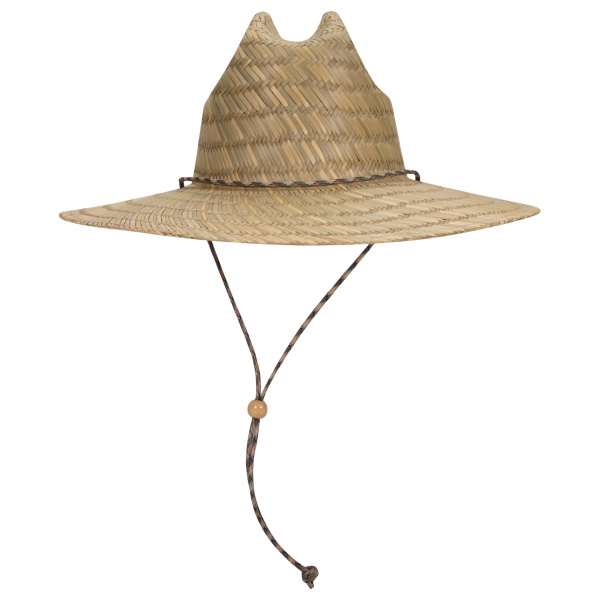OTTO CAP® Straw Lifeguard Hat w/ Adjustable Cord Thumbnail