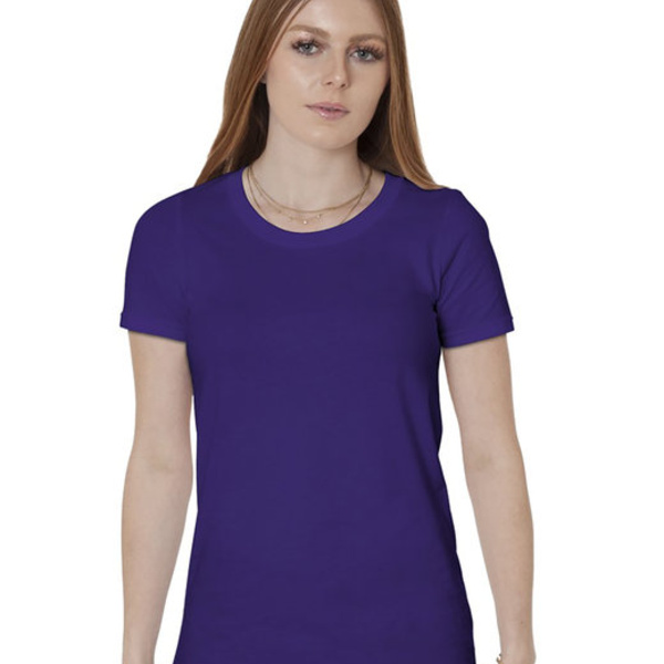 Ladies' USA Made Fine Jersey T-Shirt Thumbnail