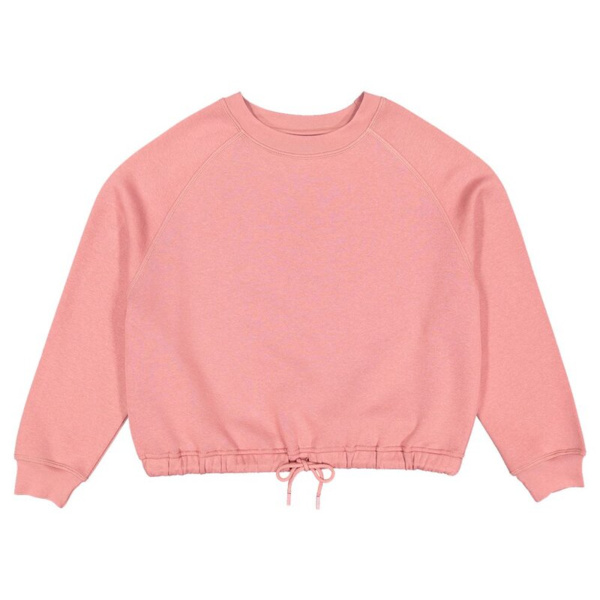 Women's Relaxed 3-End Boxy Fleece Crewneck Sweatshirt Thumbnail