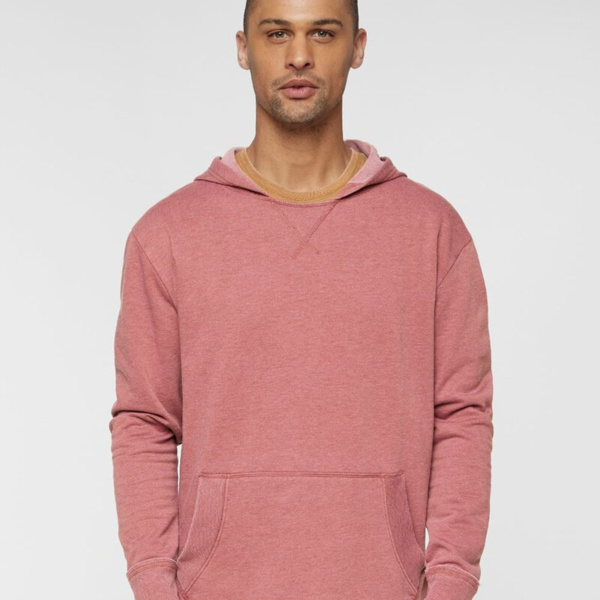 Unisex Vintage Wash Fleece Hoodie Sweatshirt Thumbnail