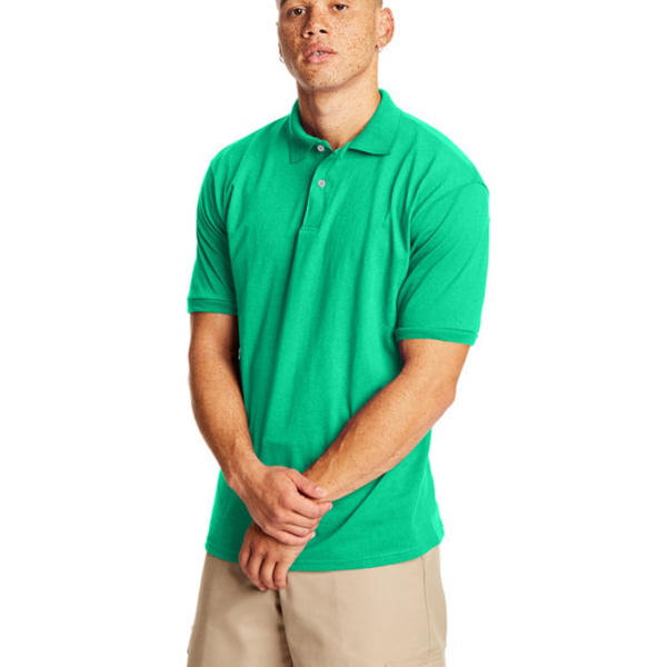 Adult EcoSmart® Jersey Knit Polo Thumbnail