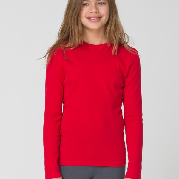 4207 Youth Baby Rib L/S T-Shirt Thumbnail