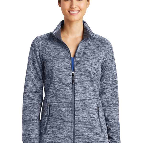Women's PosiCharge ® Electric Heather Soft Shell Jacket Thumbnail