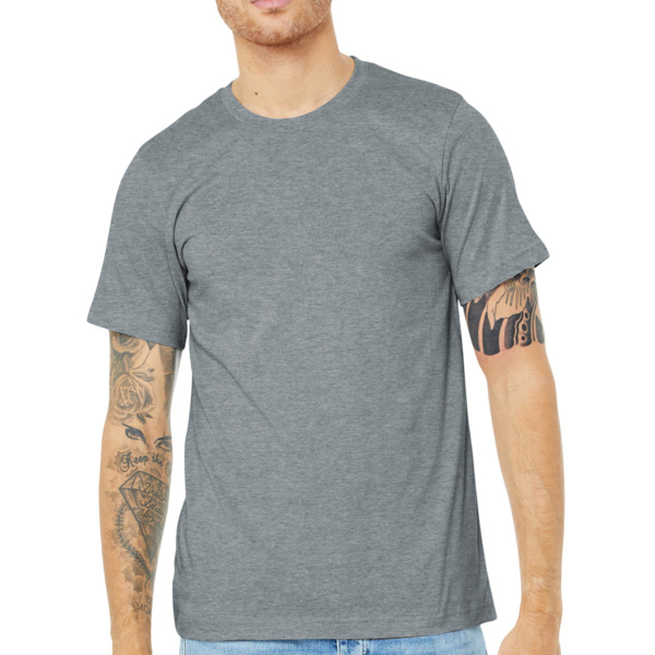 Unisex Heather CVC Short Sleeve Tee Thumbnail
